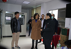 市領(lǐng)導(dǎo)吳曉暉、閆景軍到威華集團調(diào)研